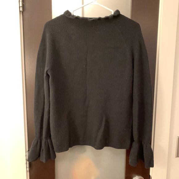 Banana Republic | Ruffled Turtleneck Sweater - Picture 2 of 5